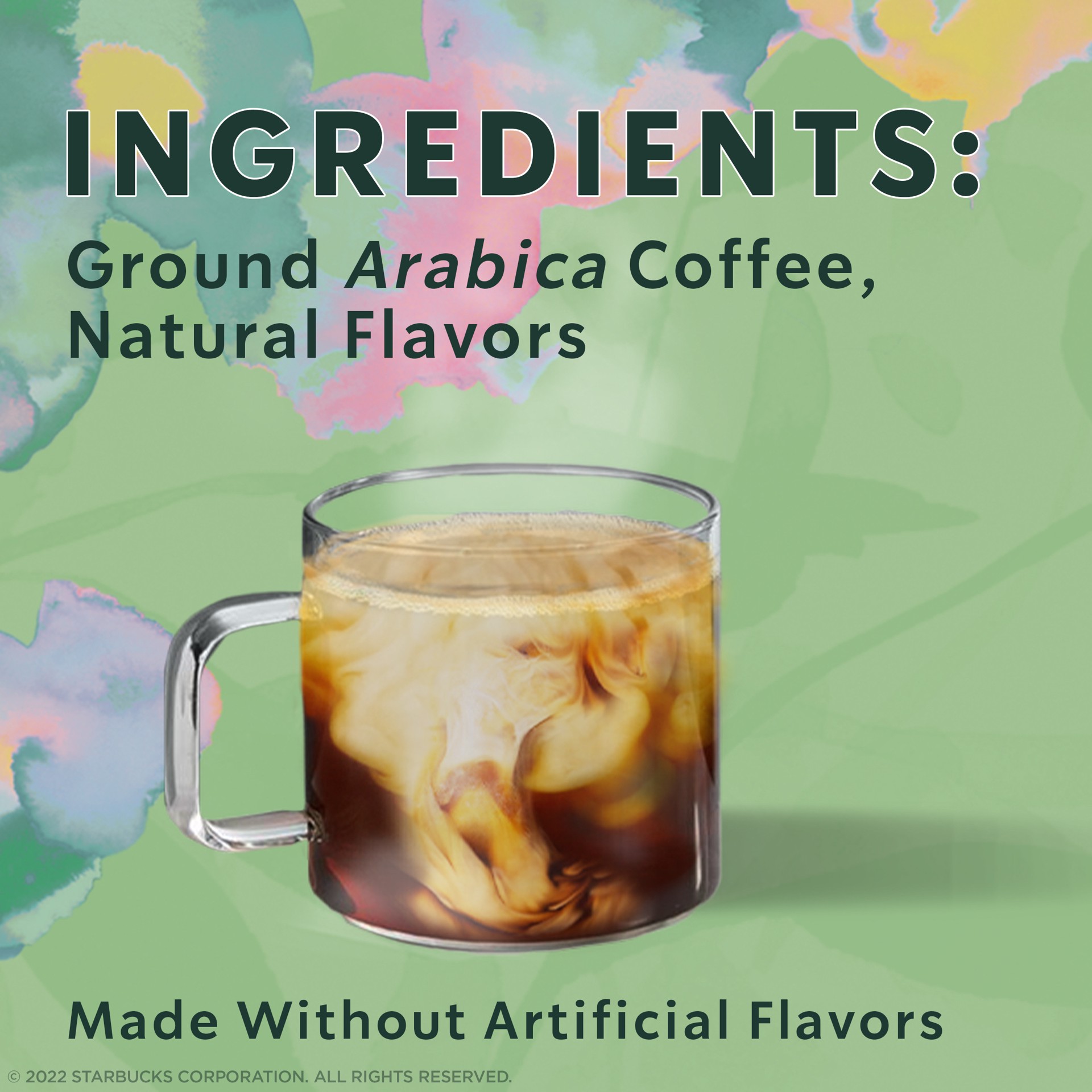 slide 5 of 5, Starbucks K-Cup Coffee Pods, Toasted Coconut Mocha Flavored Coffee for Keurig Brewers, 100% Arabica, Limited Edition, 1 Box (10 Pods), 3.7 oz