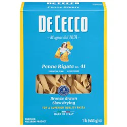 De Cecco No. 41 Penne Rigate 1 lb