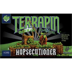 Terrapin Hopsecutioner IPA Craft Beer, 7.3% ABV, 12 fl oz Cans