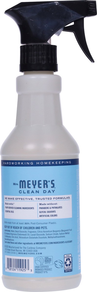slide 3 of 12, Mrs. Meyer's Multi-Surface Rain Water Everyday Cleaner 16 fl oz, 16 fl oz
