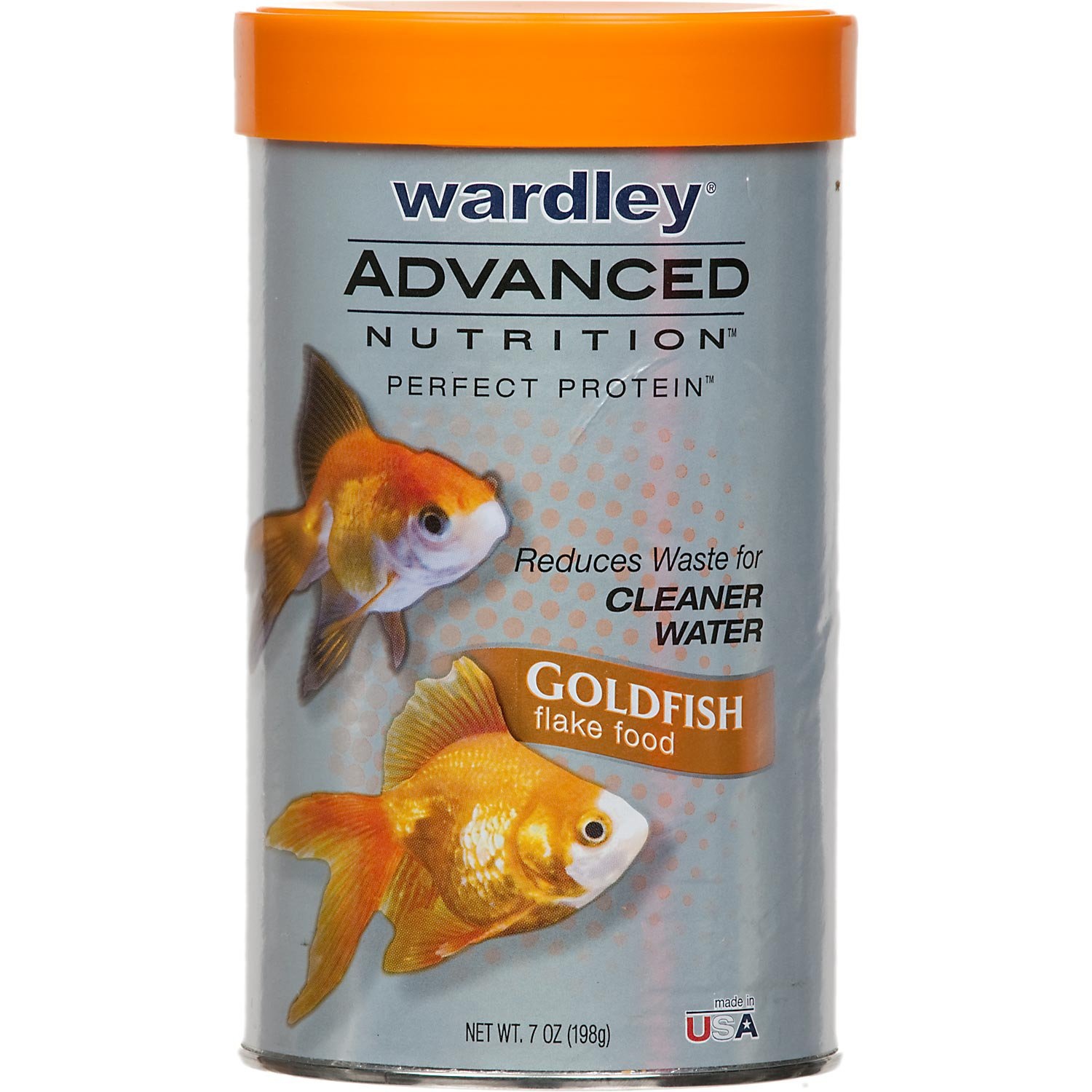 slide 1 of 1, Wardley Advanced Nutrition Perfect Protein Goldfish Flake Food, 7 oz