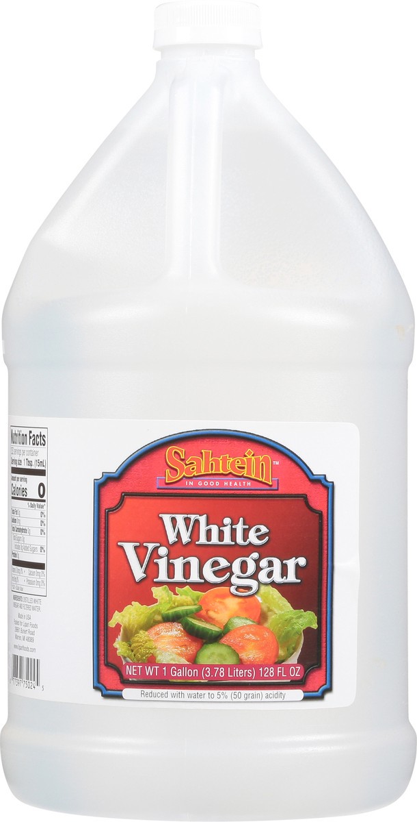 slide 4 of 14, Sahtein White Vinegar, 1 gal