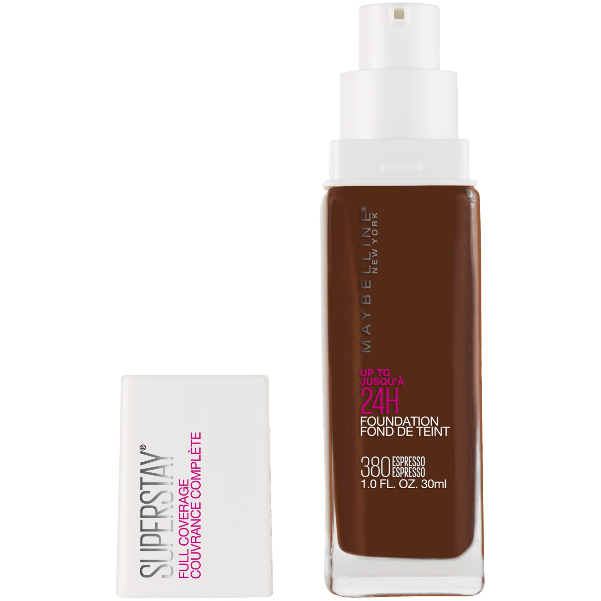 slide 1 of 2, Super Stay Full Coverage Liquid Foundation Makeup Espresso, 1 fl oz