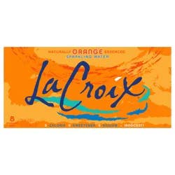 La Croix Orange 8 Pack 12oz