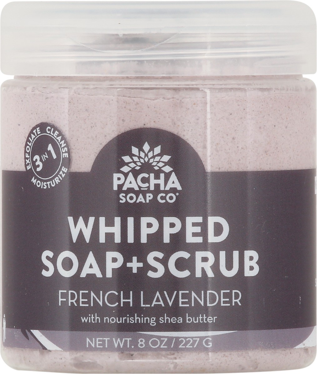 slide 6 of 9, Pacha Soap Co. French Lavender Whipped Soap Scrub, 8 oz