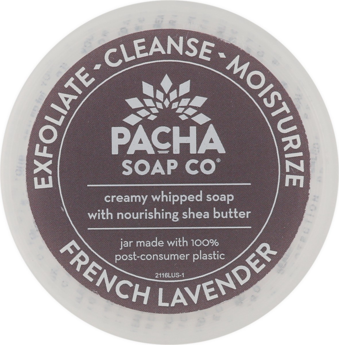 slide 9 of 9, Pacha Soap Co. French Lavender Whipped Soap Scrub, 8 oz