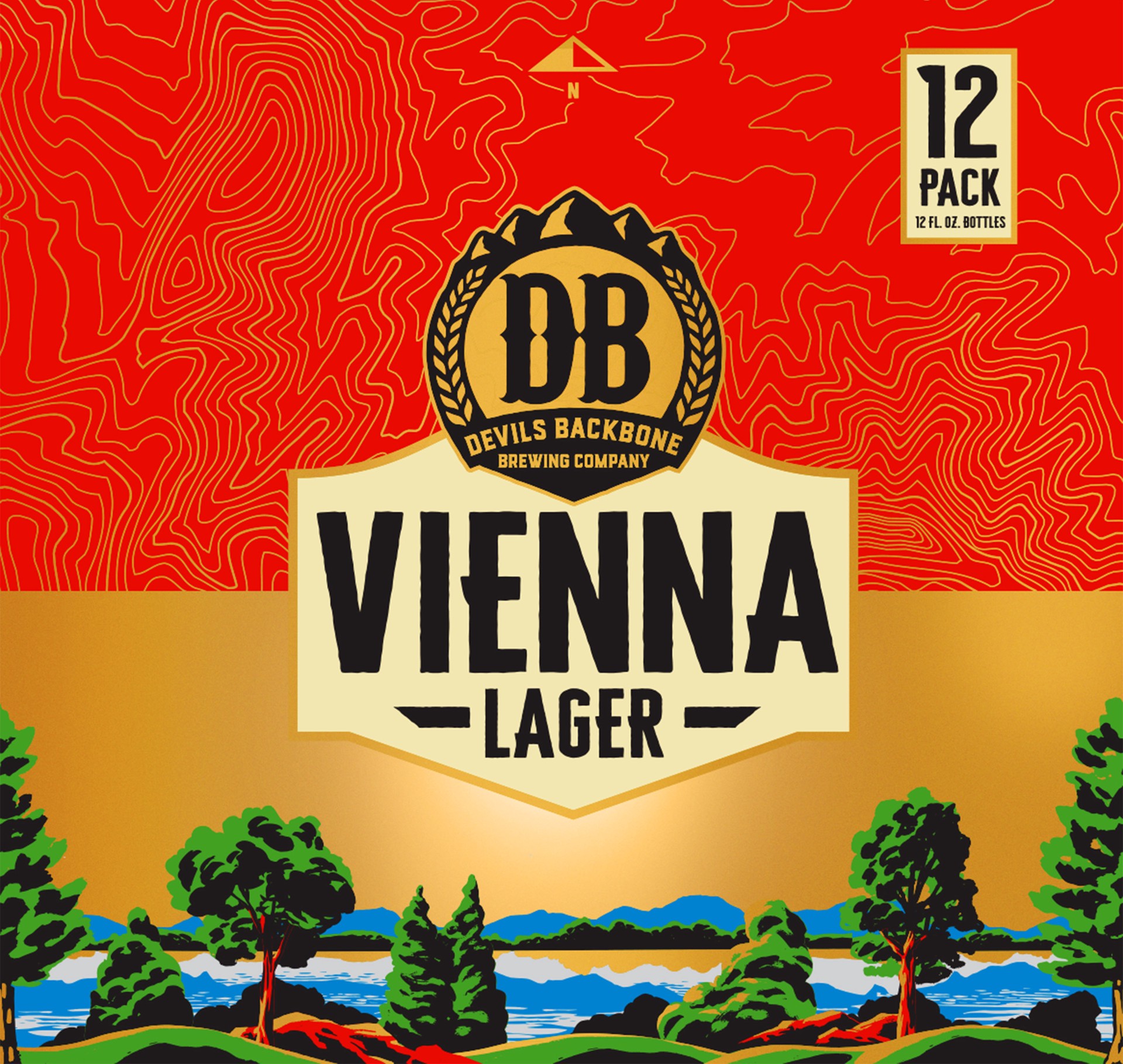 slide 3 of 4, Devils Backbone Brewing Company Vienna Lager Beer 12 - 12 fl oz Bottles, 12 ct