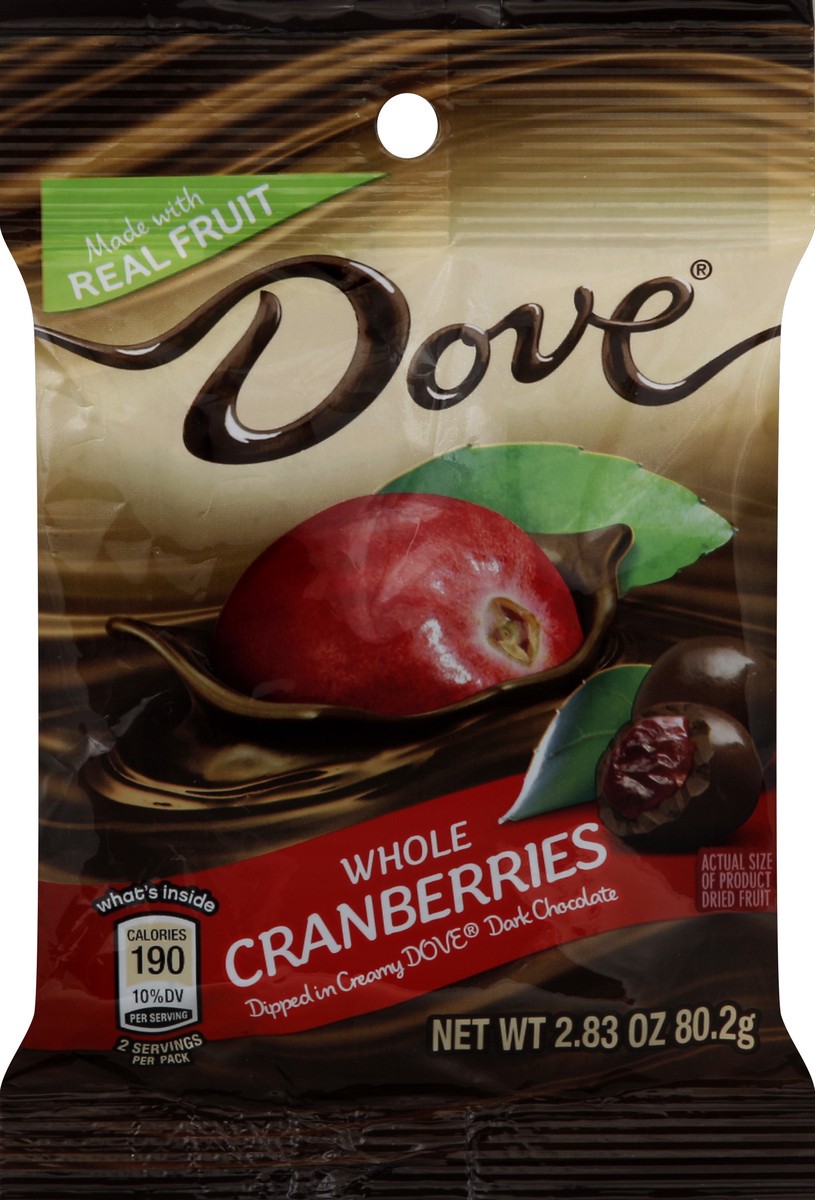 slide 1 of 3, Dove Cranberries 2.83 oz, 2.83 oz