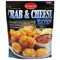 Wholey Crab & Cheese Bites