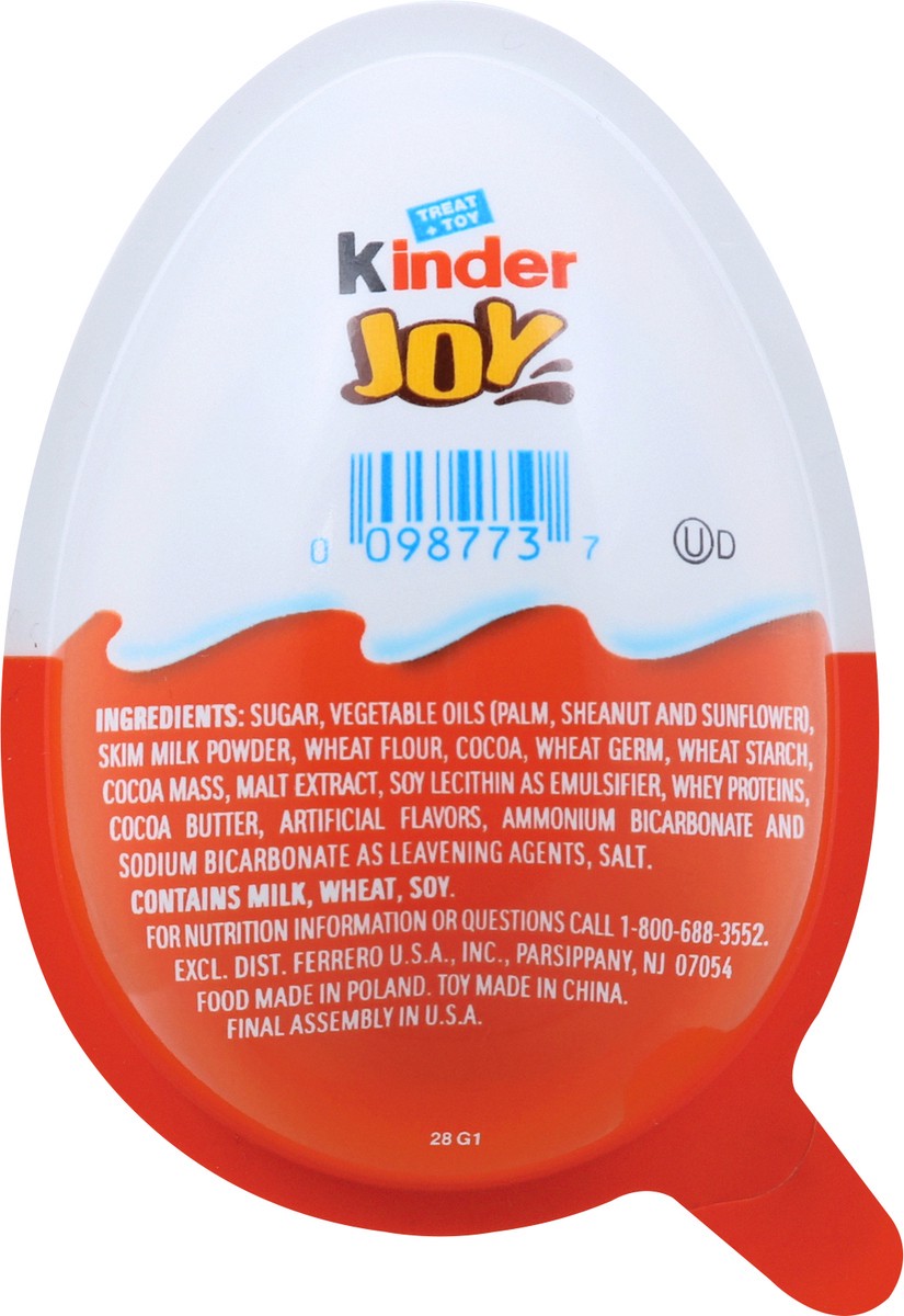 slide 6 of 9, Kinder Joy Egg Christmas (Poland), 0.7 oz