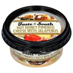 Taste of the South Hot Honey Pimento Cheese with Jalapenos 10 oz