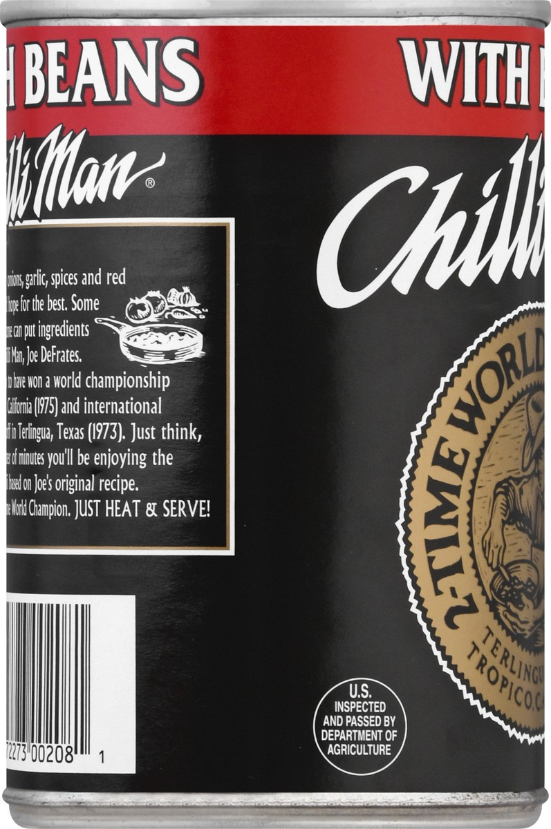 slide 9 of 9, Chilli Man Chili With Beans, 15 oz