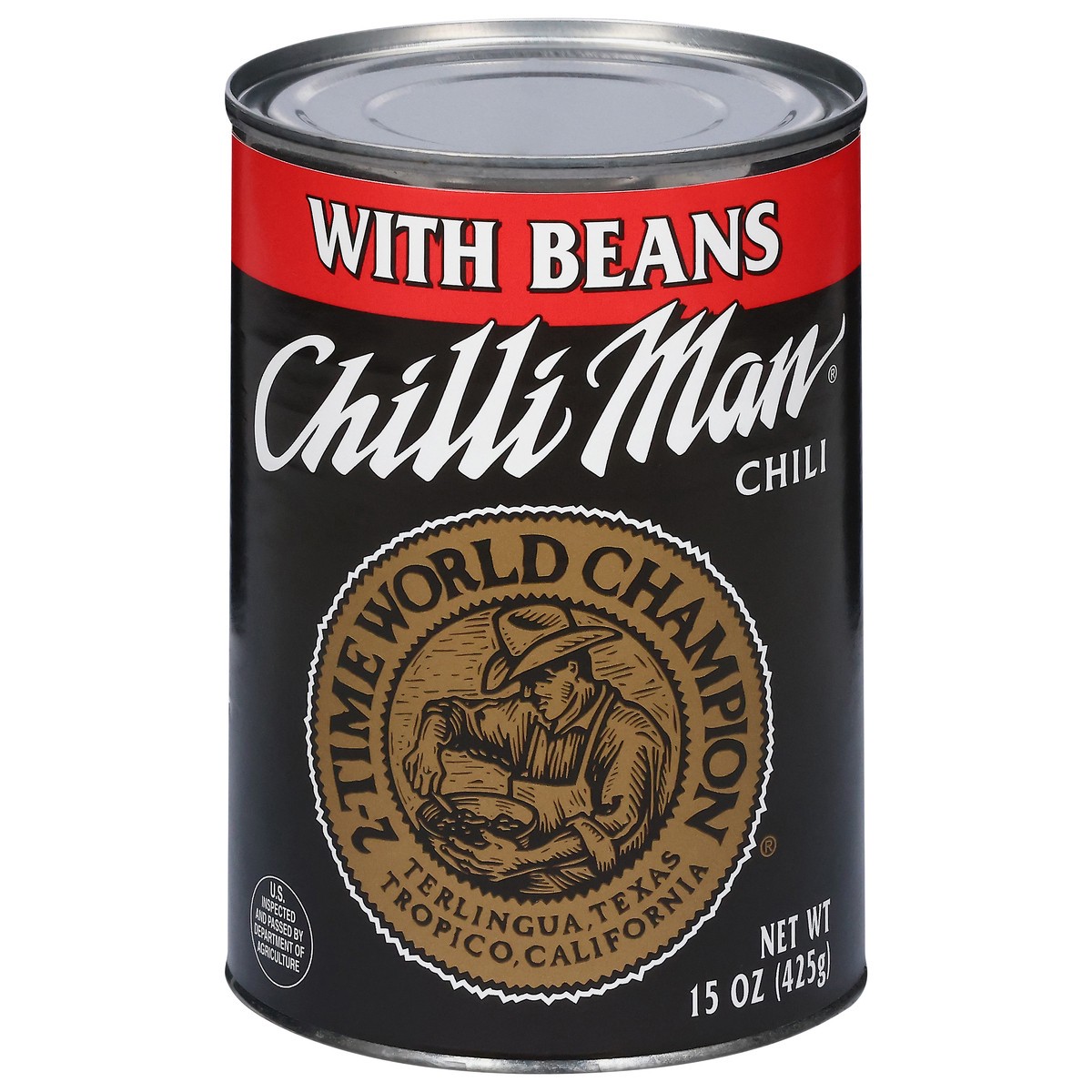 slide 1 of 9, Chilli Man Chili With Beans - 15 oz, 15 oz
