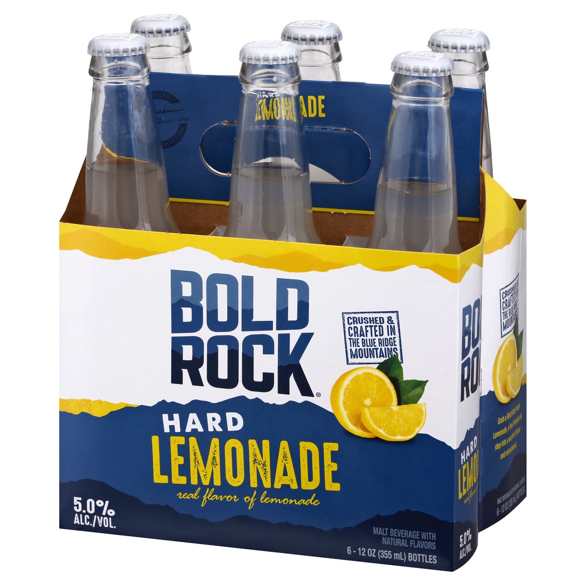 slide 7 of 9, Bold Rock 6 Pack Hard Lemonade 6 ea, 6 ct; 12 oz