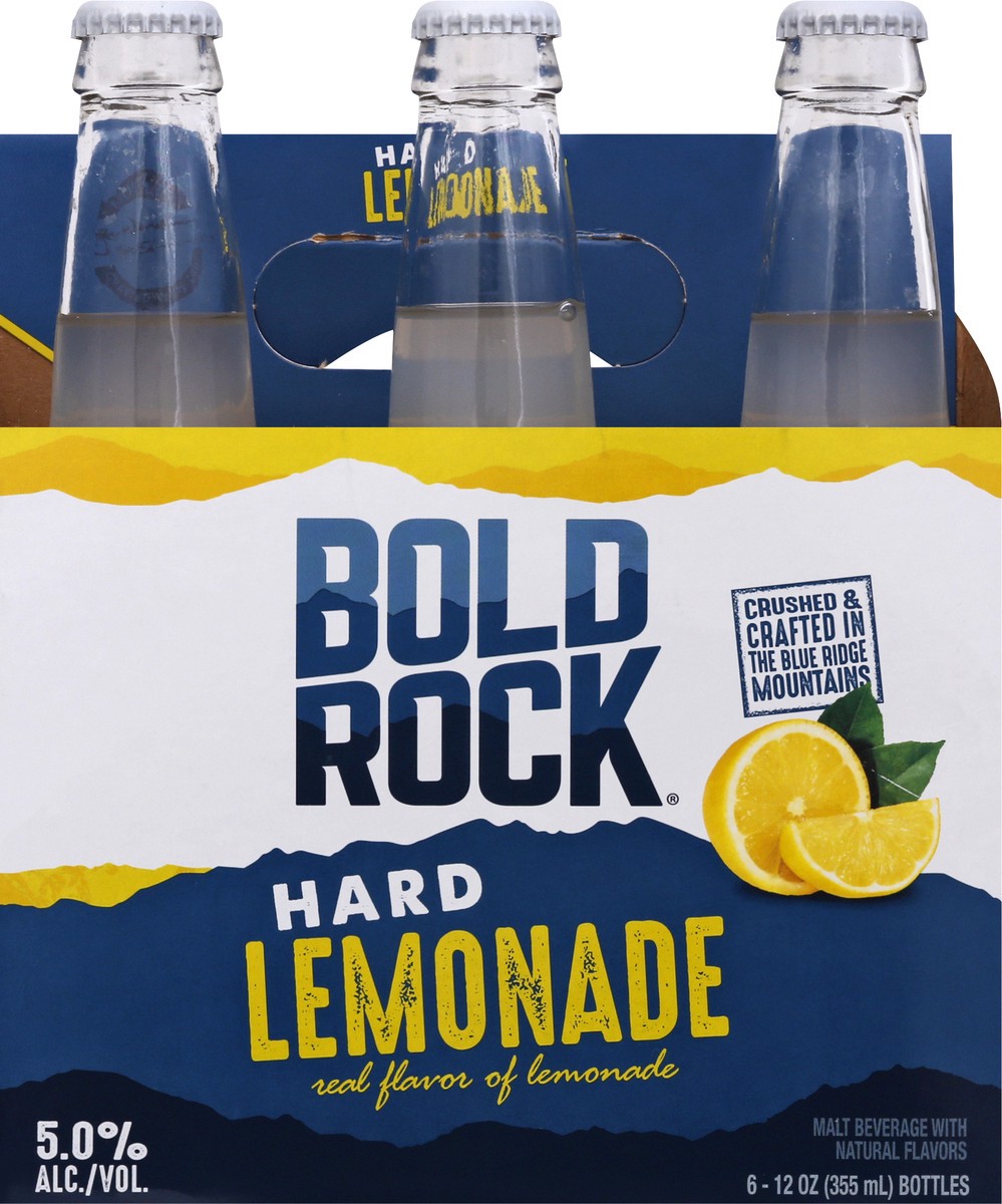 slide 1 of 9, Bold Rock 6 Pack Hard Lemonade 6 ea, 6 ct; 12 oz