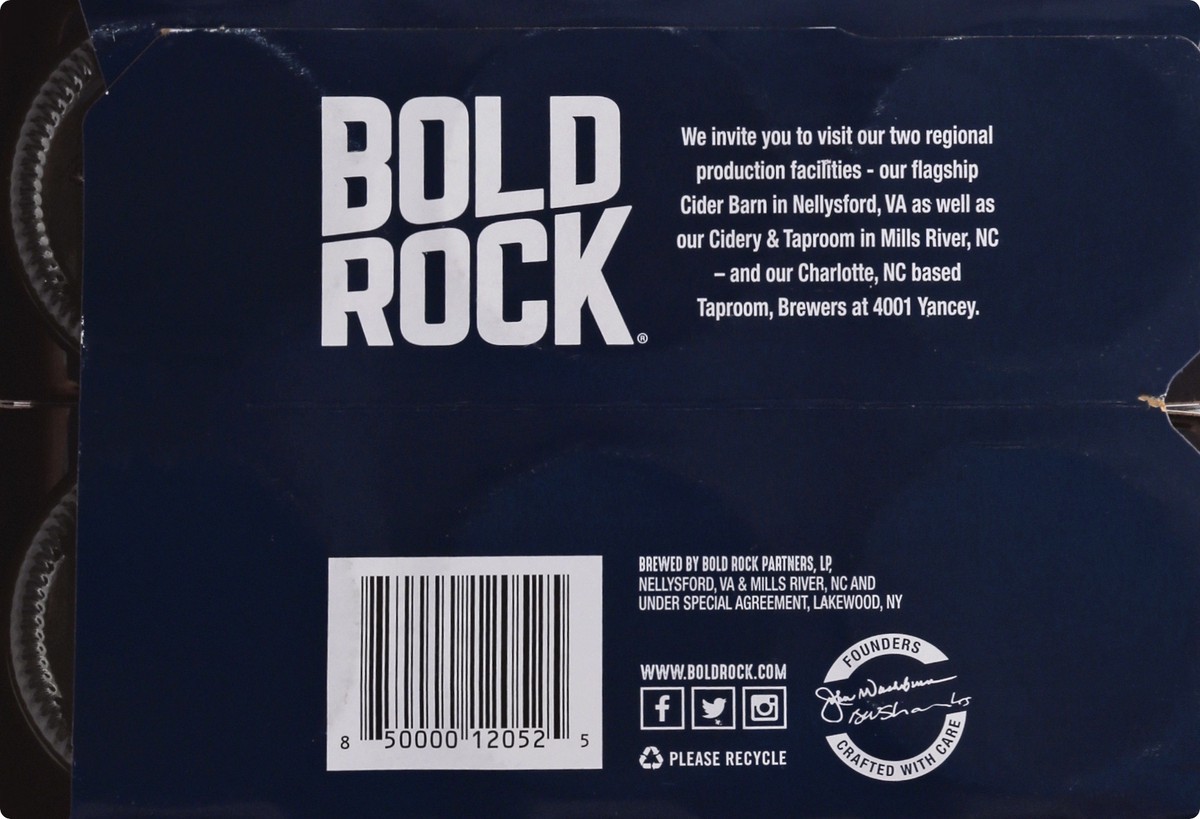 slide 5 of 9, Bold Rock 6 Pack Hard Lemonade 6 ea, 6 ct; 12 oz