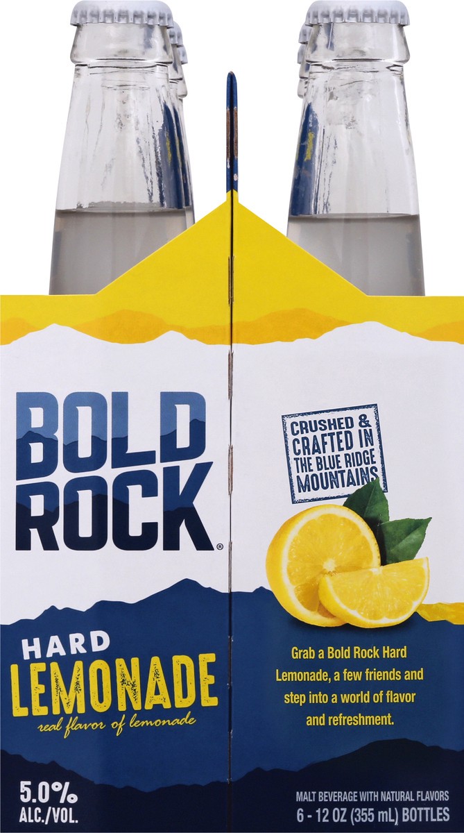 slide 8 of 9, Bold Rock 6 Pack Hard Lemonade 6 ea, 6 ct; 12 oz