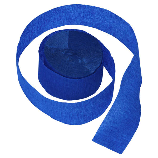 slide 1 of 5, Royal Blue Party Streamers, 1 ct