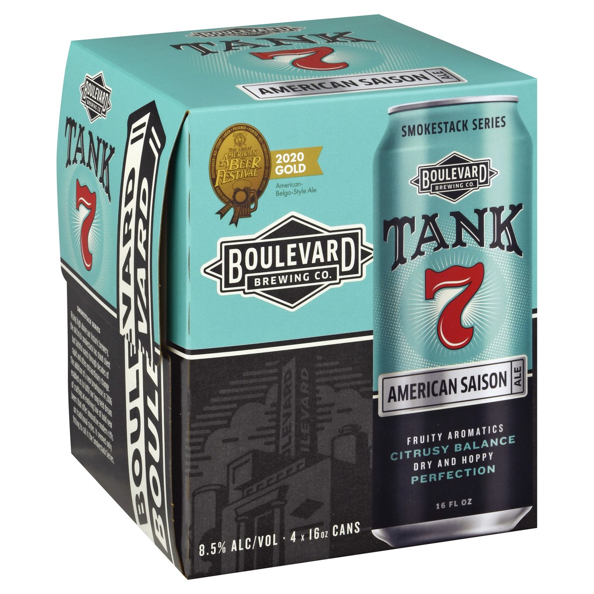 slide 2 of 8, Boulevard Brewing Company Boulevard Brewing Co. Tank 7 4Pk, 16 oz