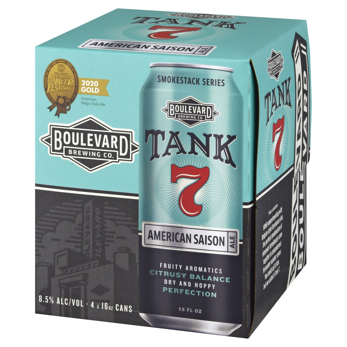 slide 3 of 8, Boulevard Brewing Company Boulevard Brewing Co. Tank 7 4Pk, 16 oz