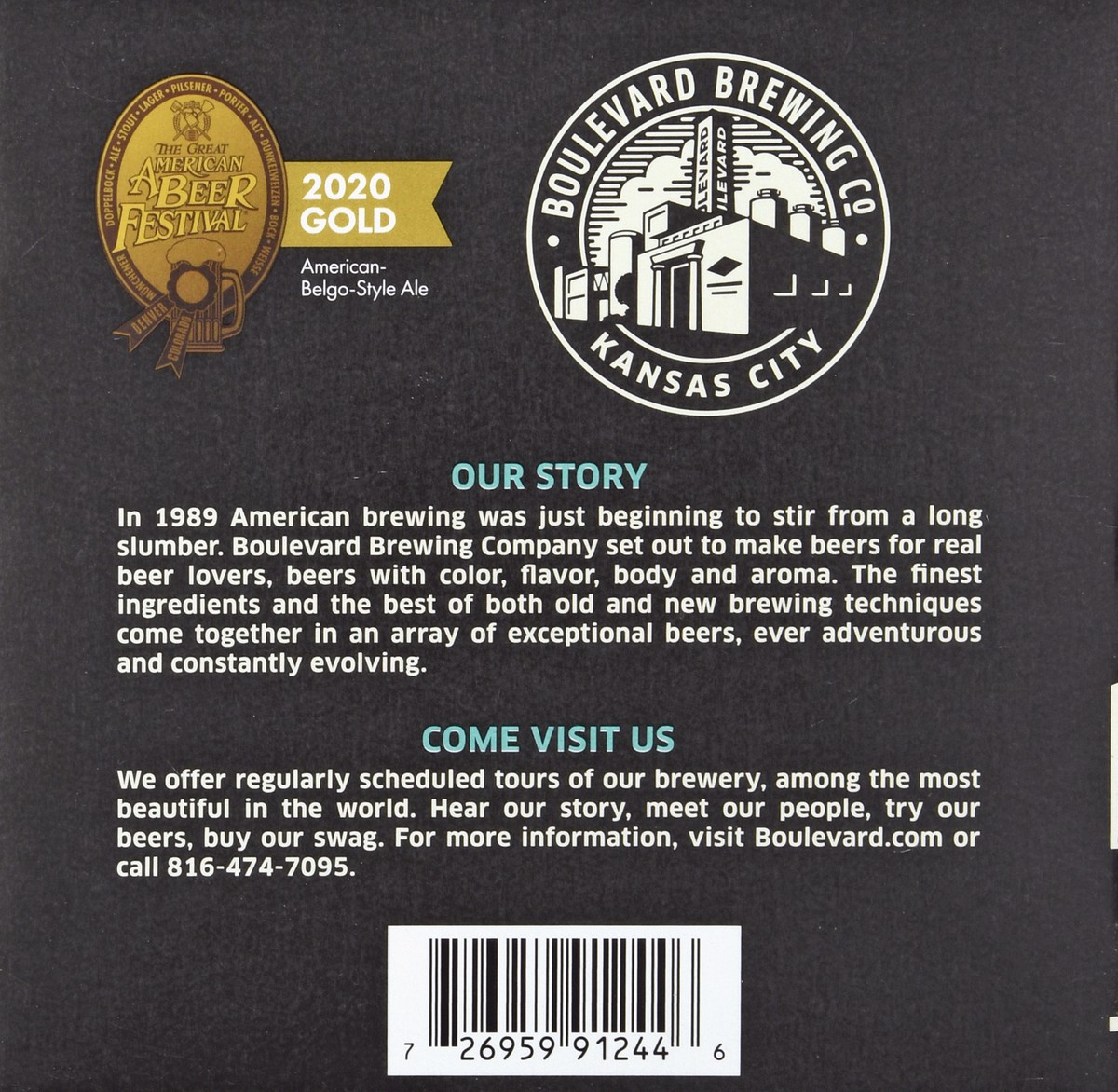 slide 7 of 8, Boulevard Brewing Company Boulevard Brewing Co. Tank 7 4Pk, 16 oz