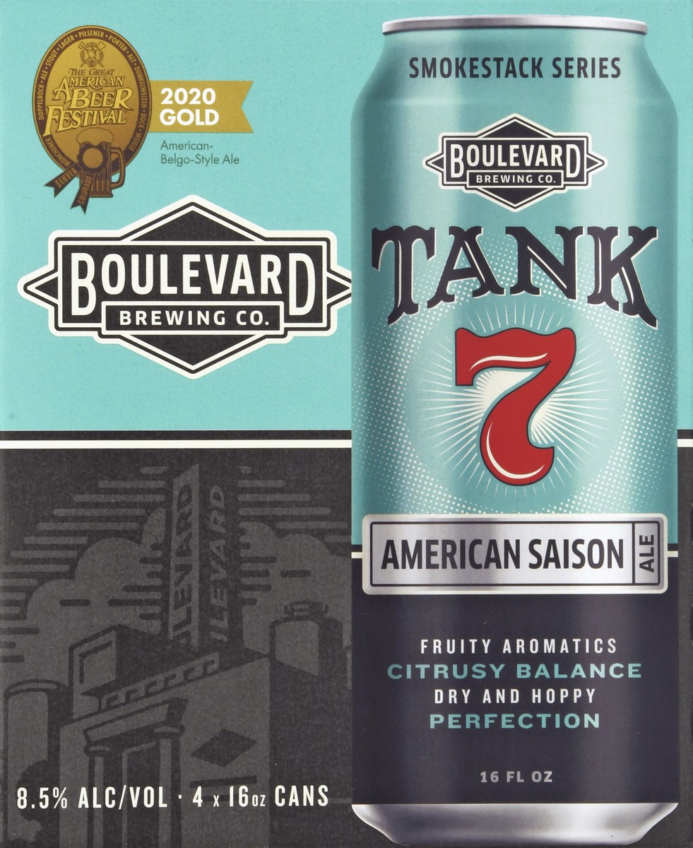 slide 8 of 8, Boulevard Brewing Company Boulevard Brewing Co. Tank 7 4Pk, 16 oz