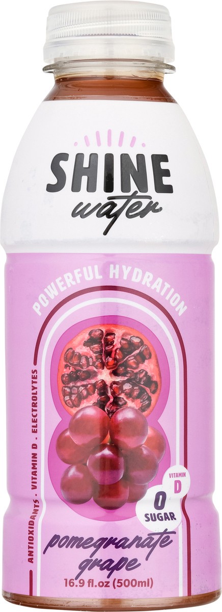 slide 8 of 9, Shine Water Pomegranate Grape Powerful Hydration Water - 16.9 fl oz, 16.9 fl oz