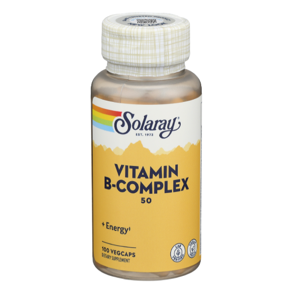 slide 1 of 1, Solaray Vitamin B-Complex 50, 100 ct