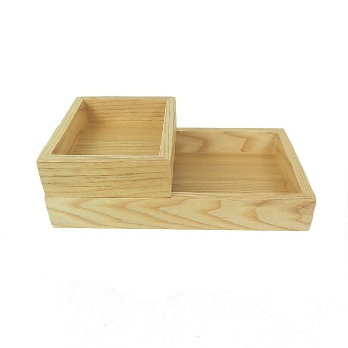 slide 2 of 3, Haven Eulo Wooden Tray - Ash wood, 1 ct