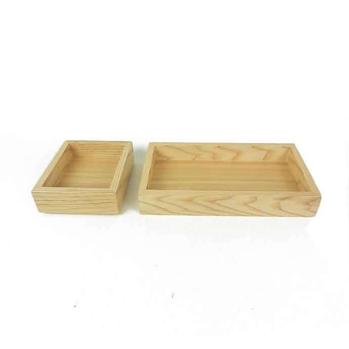 slide 3 of 3, Haven Eulo Wooden Tray - Ash wood, 1 ct