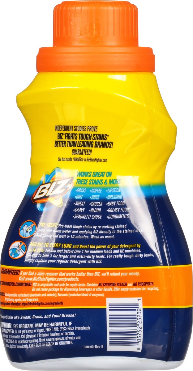 slide 4 of 12, BIZ Stain & Odor Eliminator 32 fl oz, 32 fl oz