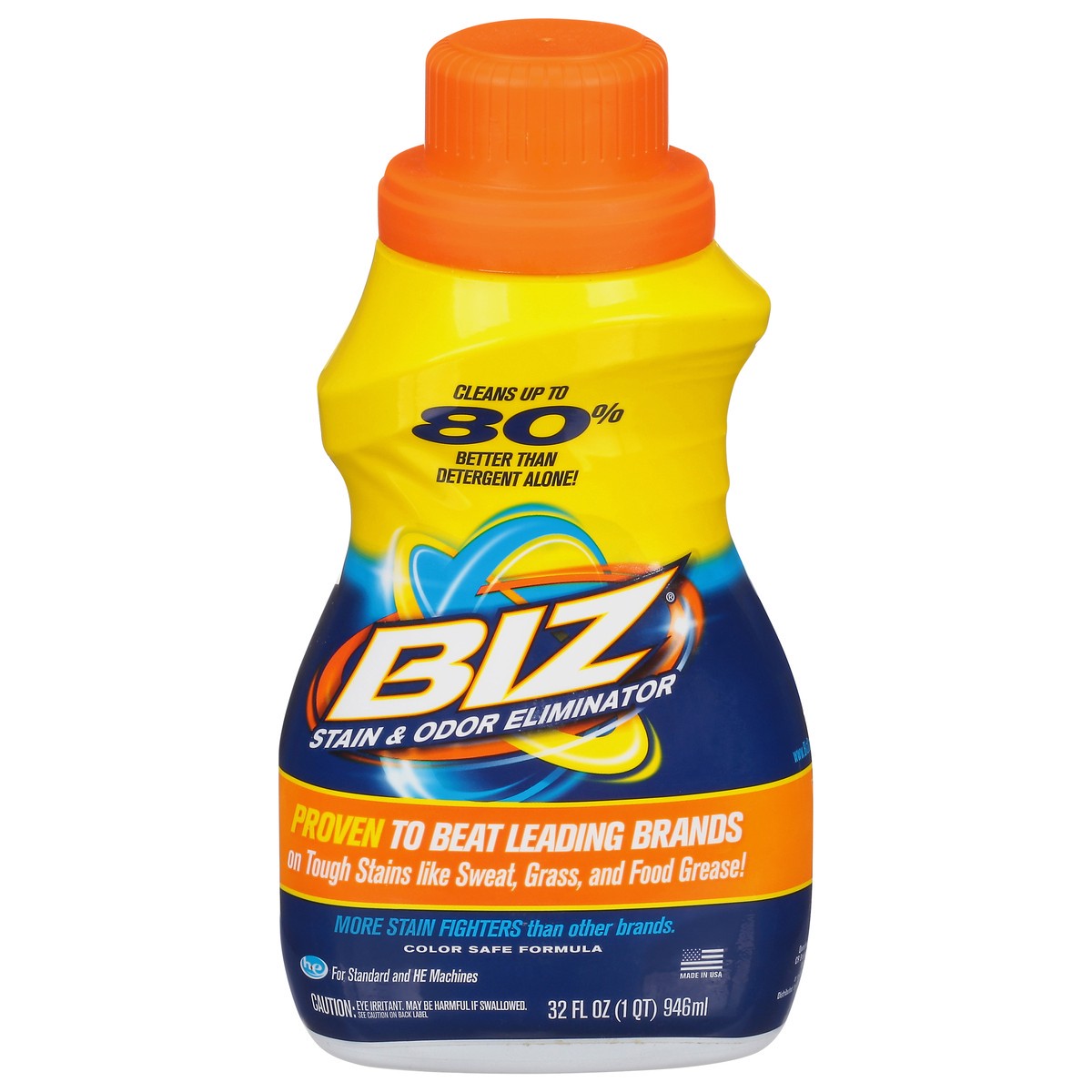 slide 1 of 12, BIZ Stain & Odor Eliminator 32 fl oz, 32 fl oz