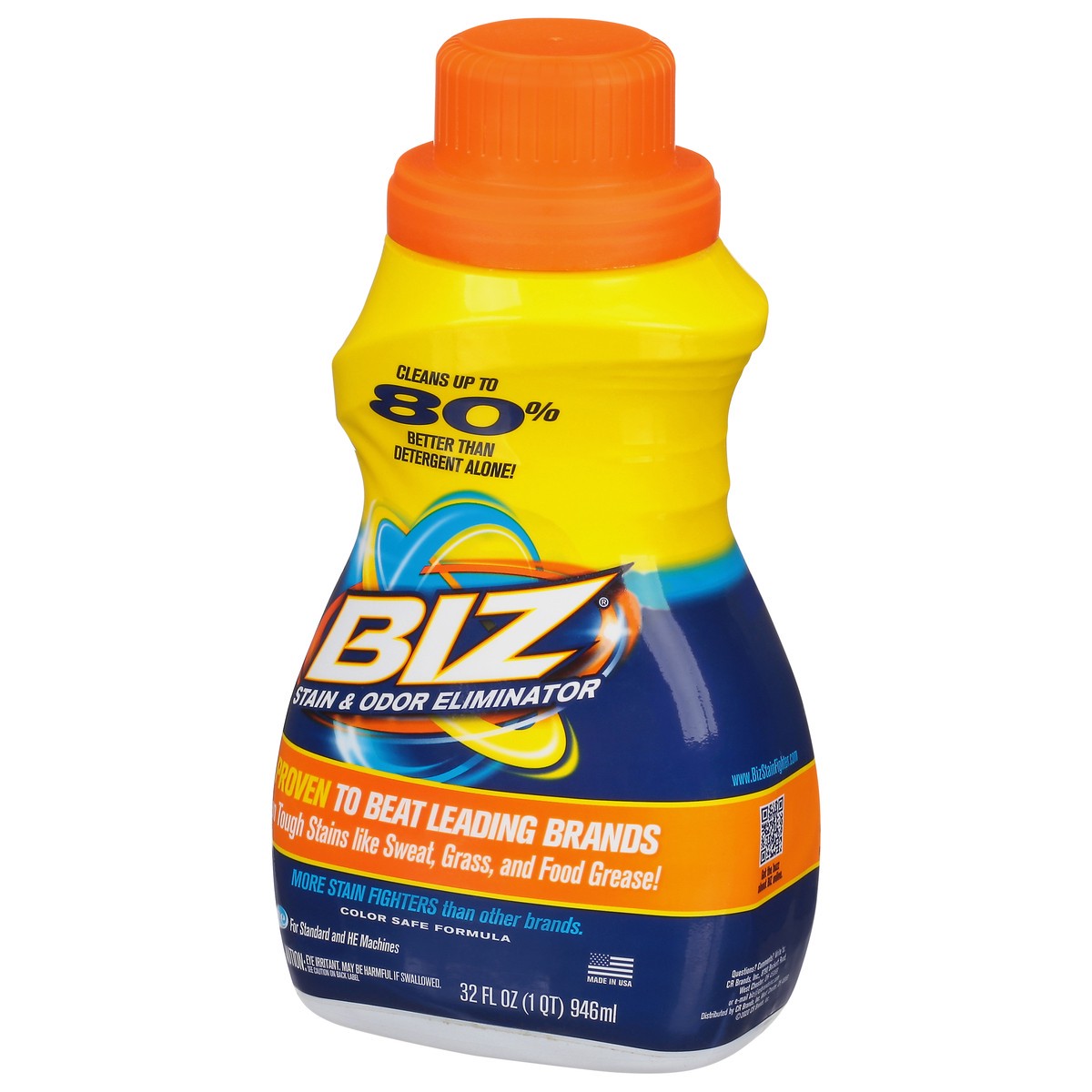 slide 9 of 12, BIZ Stain & Odor Eliminator 32 fl oz, 32 fl oz