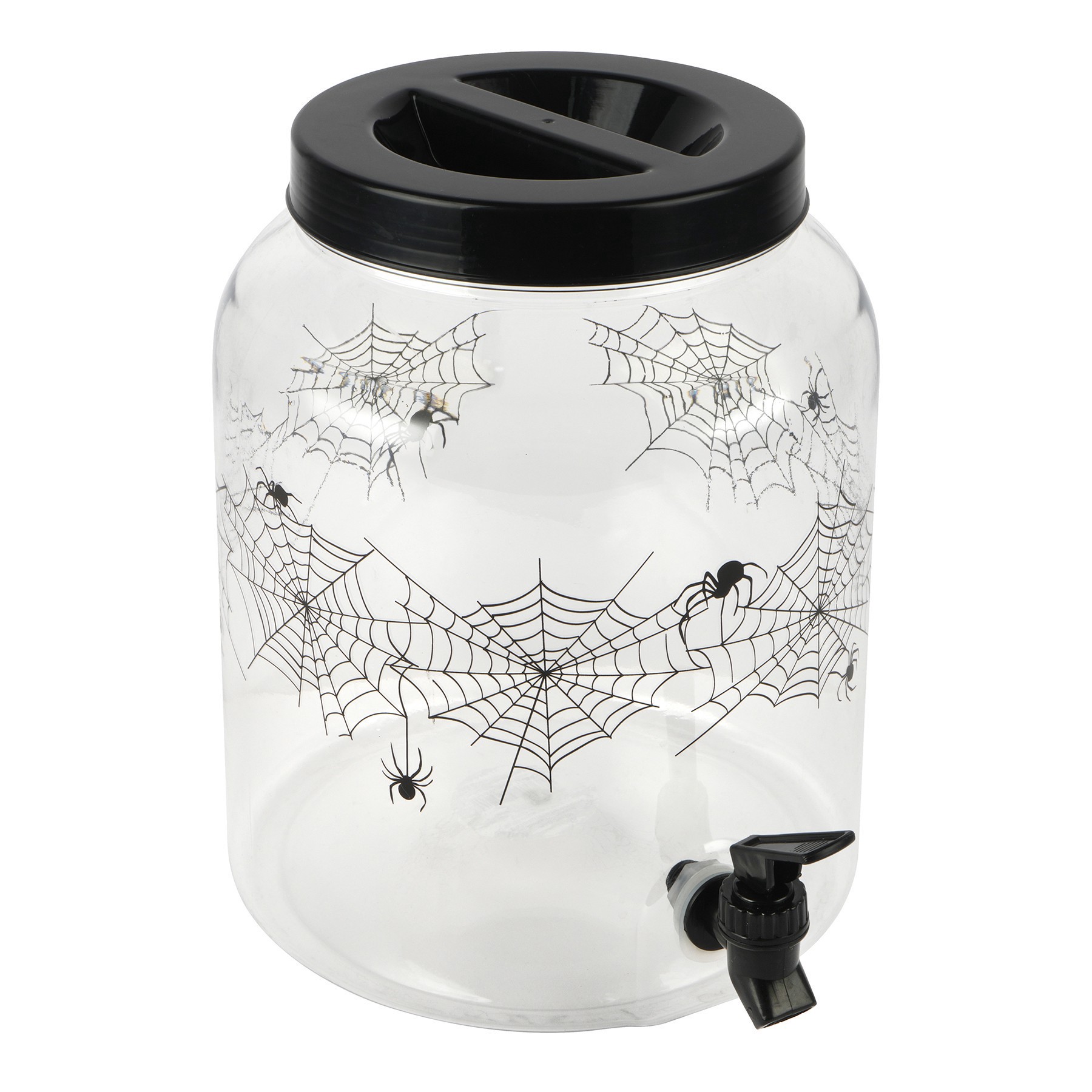 slide 2 of 2, 8.4qt. Spiderweb Drink Dispenser By Celebrate It, 8.4 qt
