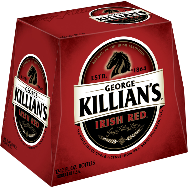 slide 13 of 16, George Killian's Irish Red Irish Lager Beer Bottles, 5.4% ABV, 12 ct; 12 oz
