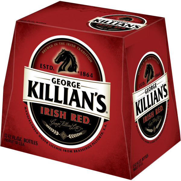 slide 8 of 16, George Killian's Irish Red Irish Lager Beer Bottles, 5.4% ABV, 12 ct; 12 oz