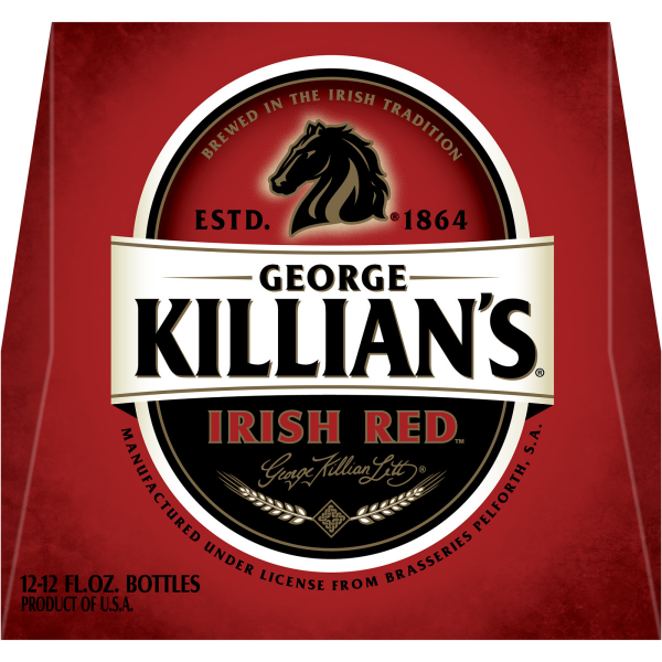 slide 10 of 16, George Killian's Irish Red Irish Lager Beer Bottles, 5.4% ABV, 12 ct; 12 oz