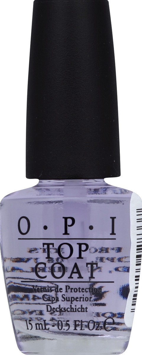 slide 2 of 3, OPI Top Coat 0.5 oz, 0.5 fl oz