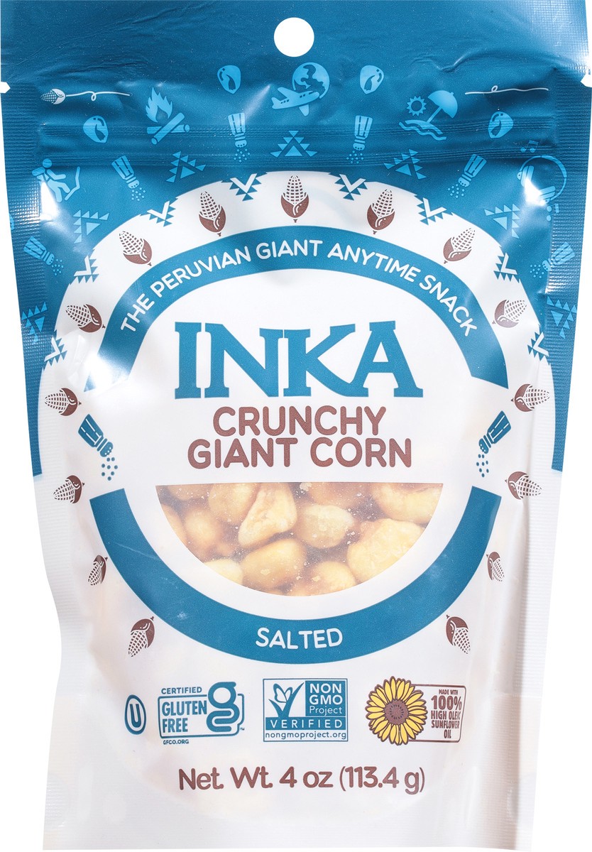 slide 6 of 9, inka Salted Crunchy Giant Corn 4 oz, 4 oz