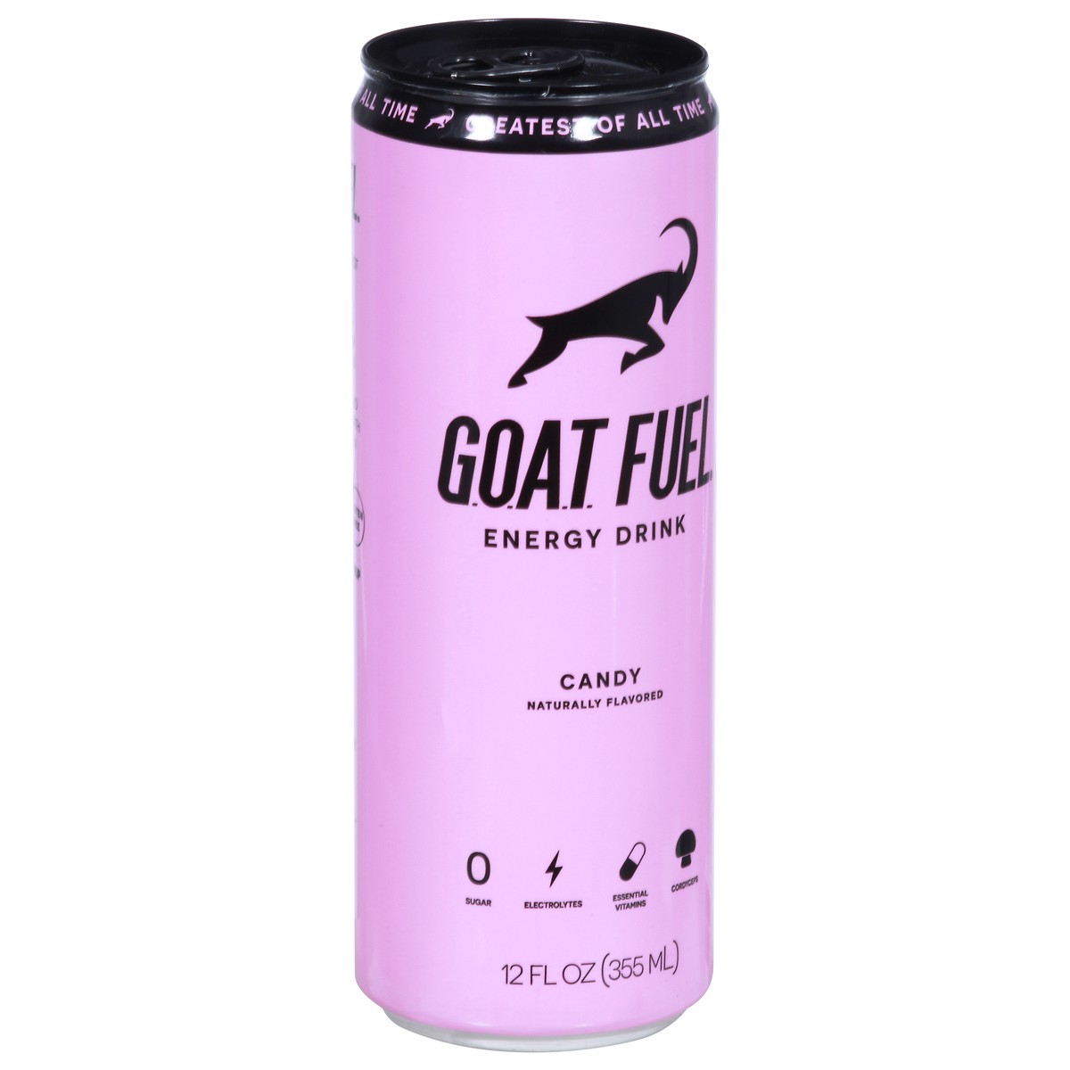 slide 2 of 9, G.O.A.T. Fuel Energy Drink, Pink Candy - 12 fl oz, 12 fl oz