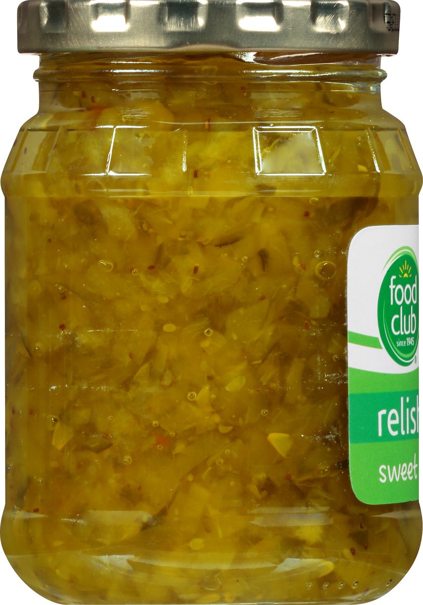 slide 7 of 9, Food Club Sweet Relish 10 oz Jar, 10 oz