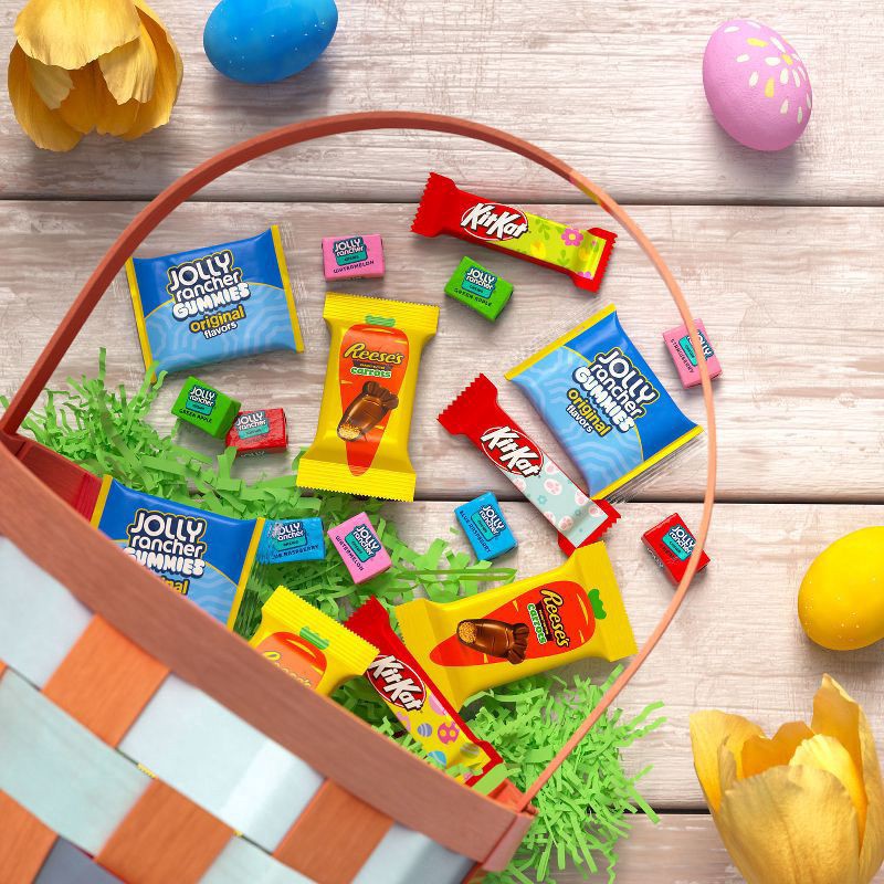 slide 5 of 7, Jolly Rancher Reese's, Jolly Rancher, Kit Kat Assorted Flavored Pre-Filled Plastic Egg Easter Candy - 4.3oz/12ct, 4.3 oz, 12 ct