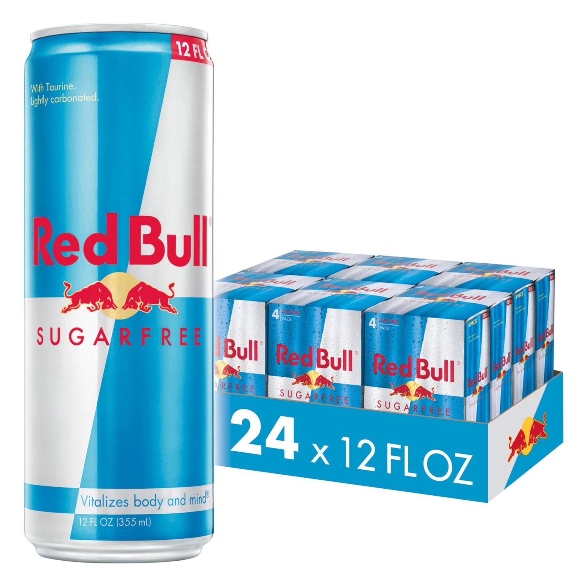 slide 1 of 9, Red Bull Sugarfree Energy Drink 6 - 4 Can Packs, 6 ct