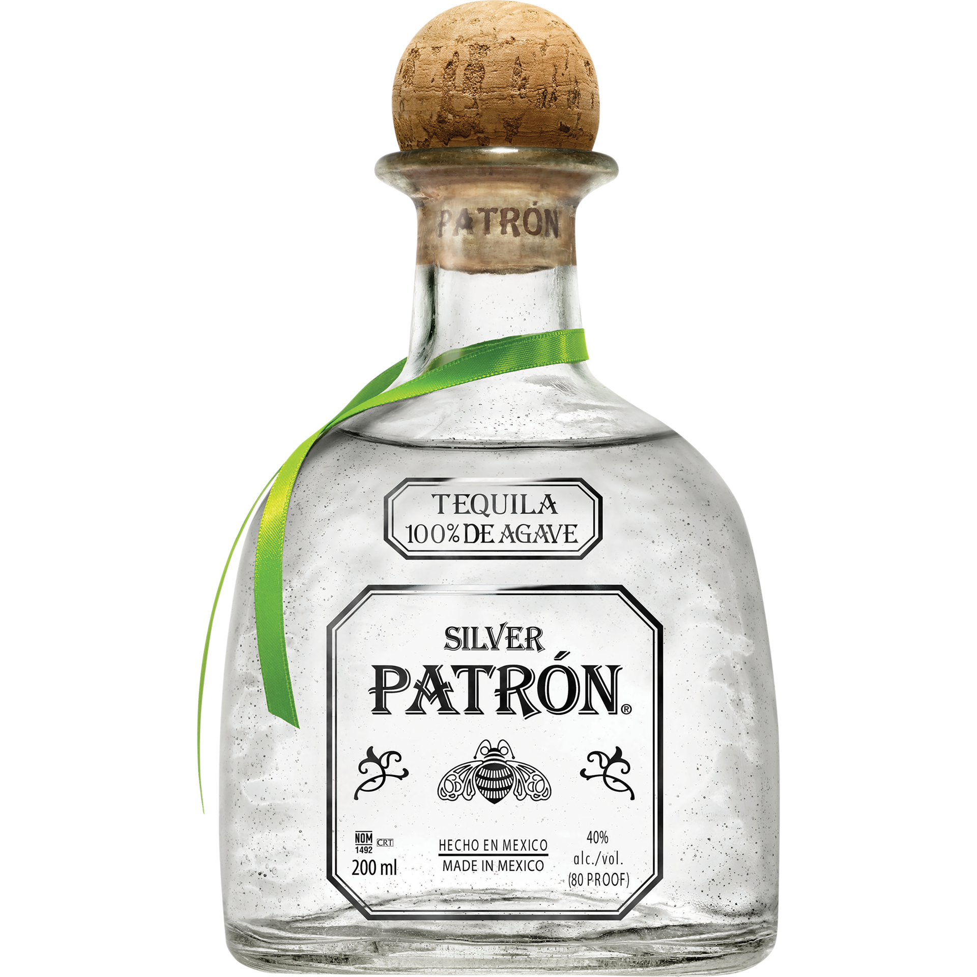 slide 1 of 5, Patrón Patron Silver Tequila 40% 20Cl/200Ml, 200 ml