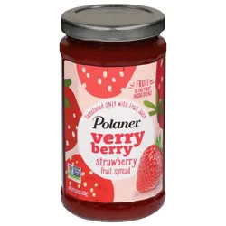 Polaner Verry Berry Strawberry Fruit Spread, 15.25oz Jar