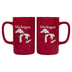 Mug Tall Campfire Michigan Great Lakes