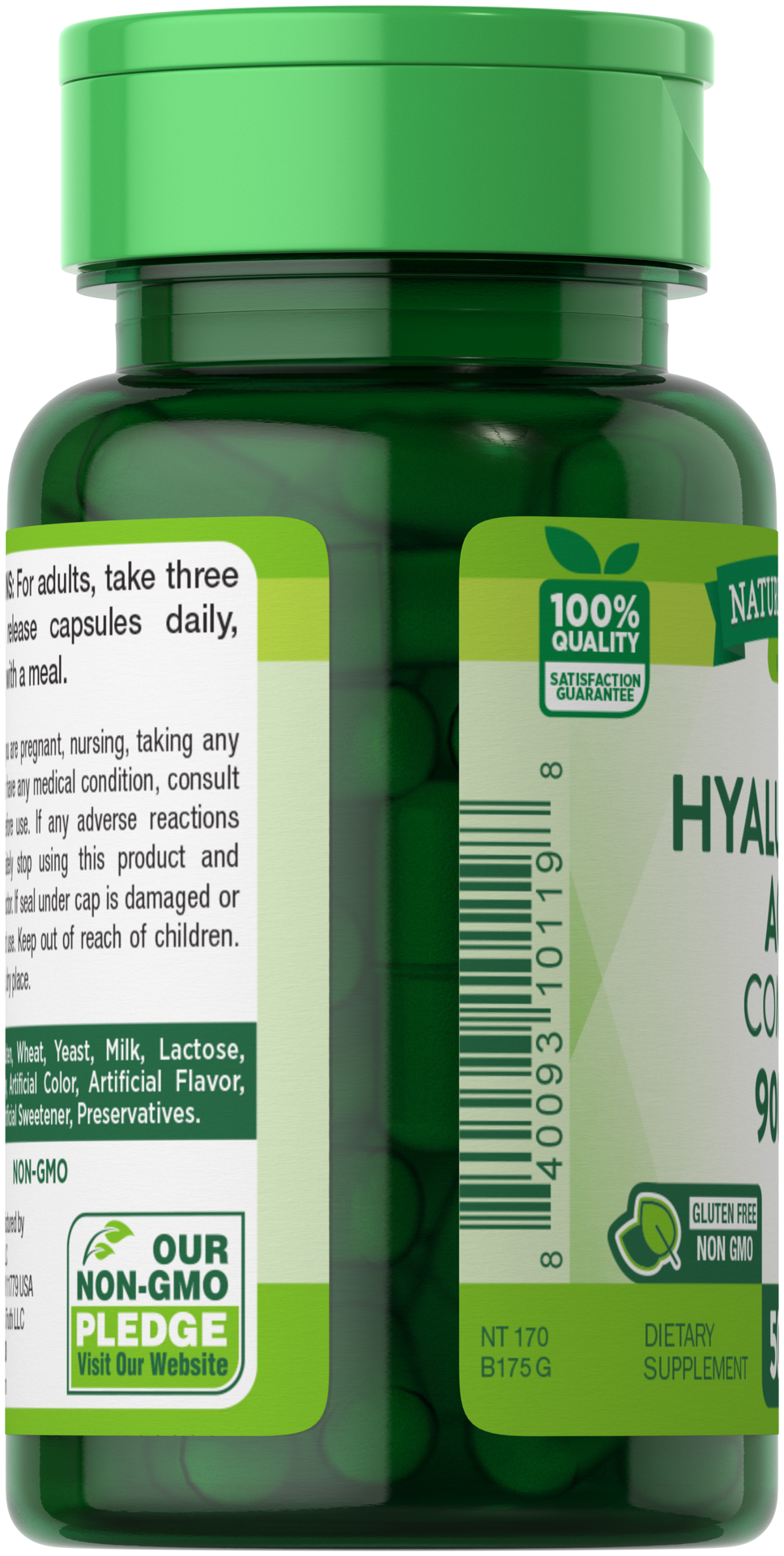 slide 4 of 4, Nature's Truth Hyaluronic Acid Complex 900 mg, 50 ct