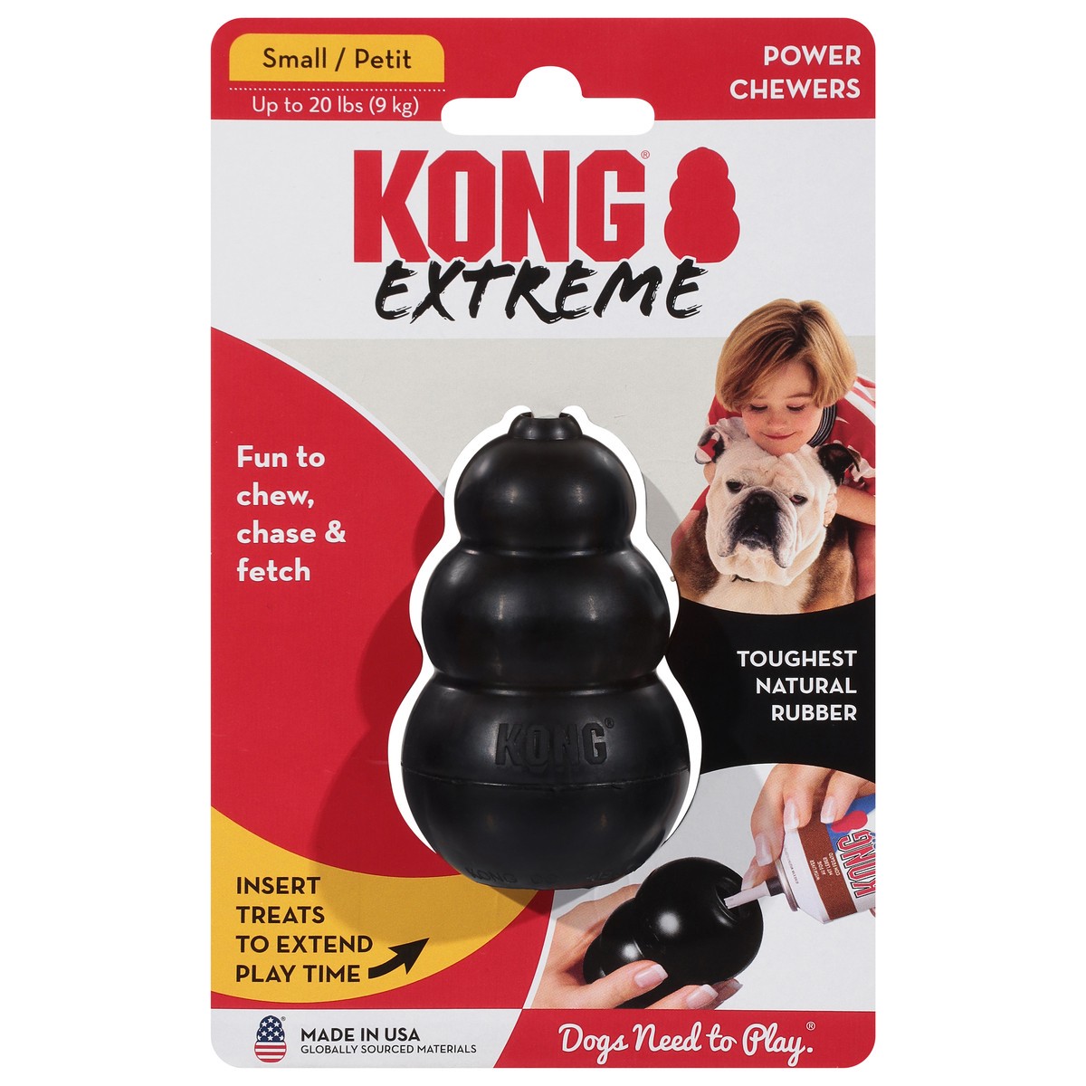 slide 1 of 9, KONG Extreme Small Dog Toy, 1 ct