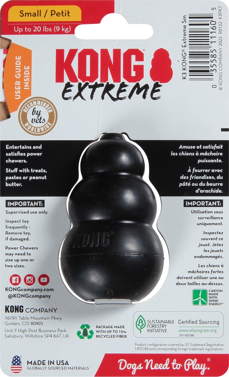 slide 6 of 9, KONG Extreme Small Dog Toy, 1 ct