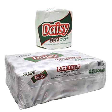 slide 1 of 1, Daisy Single Bath Tissue, 1 ct